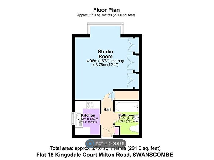 Studio To Rent In Kingsdale Court, Swanscombe, DA10