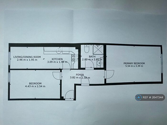 2 Bedroom Flat To Rent In Buccleuch Street, Glasgow, G3