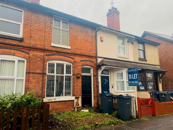 2 Bedroom Terraced House To Rent In Northfield Road, Harborne, Birmingham, B17