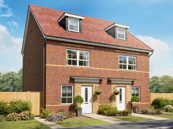 4 Bedroom End Terrace House For Sale In "Kingsville" At Cardamine Parade, Stafford, ST16