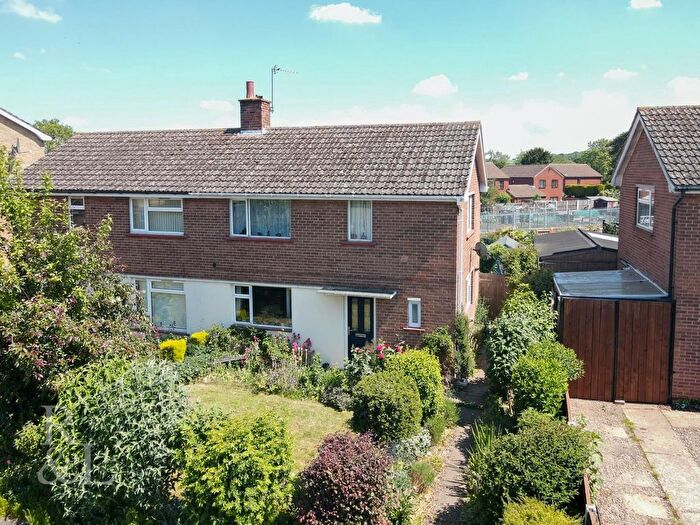 2 Bedroom Semi-Detached House For Sale In Broadmeer, Cotgrave, Nottingham, NG12
