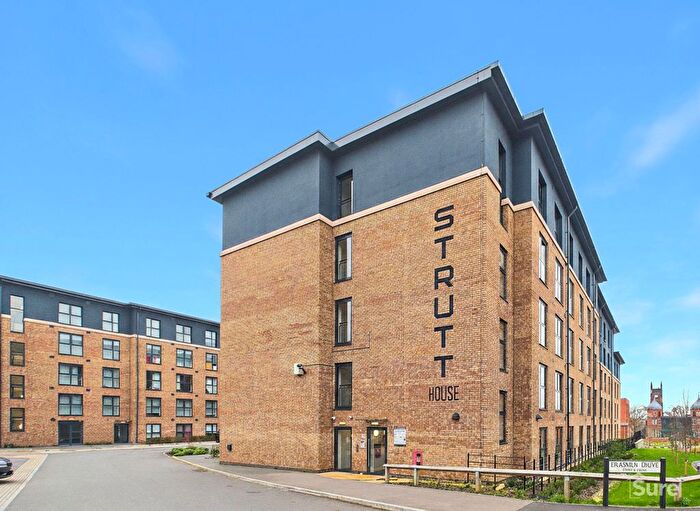 2 Bedroom Flat To Rent In Erasmus Drive, Strutt House, DE1