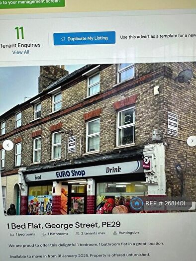 1 Bedroom Flat To Rent In George Street, Huntingdon, PE29