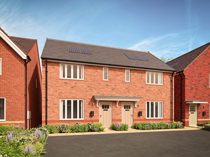 2 Bedroom Semi Detached House For Sale In "The Dekker" At Off Celandine Road, Tewkesbury, GL20