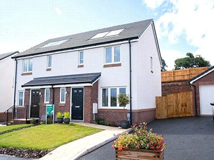 3 Bedroom Semi-Detached House For Sale In Plot The Hanbury, Mill Gardens, Willand Road, Cullompton, Devon, EX15