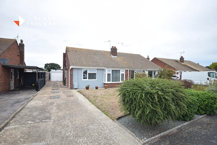 2 Bedroom Semi-Detached Bungalow For Sale In Bertram Avenue, Little Clacton, Clacton-on-sea, CO16