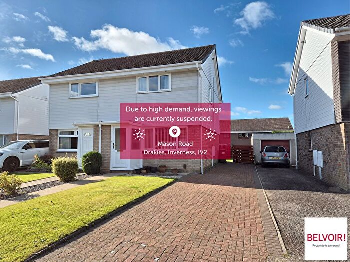 2 Bedroom Semi-Detached House To Rent In Mason Road, Drakies, Inverness, IV2