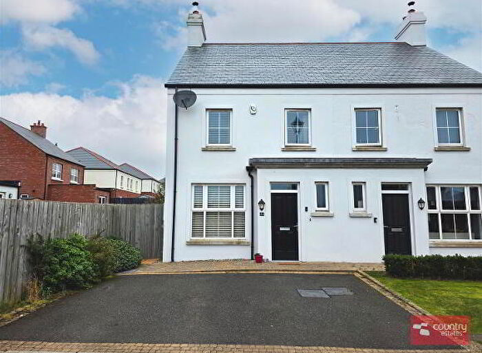 3 Bedroom Semi-Detached House For Sale In Hartley Hall Green, Carrickfergus, BT38