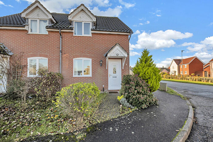 2 Bedroom Semi Detached House For Sale In Broad Meadow, Walsham Le Willows, Suffolk, IP31