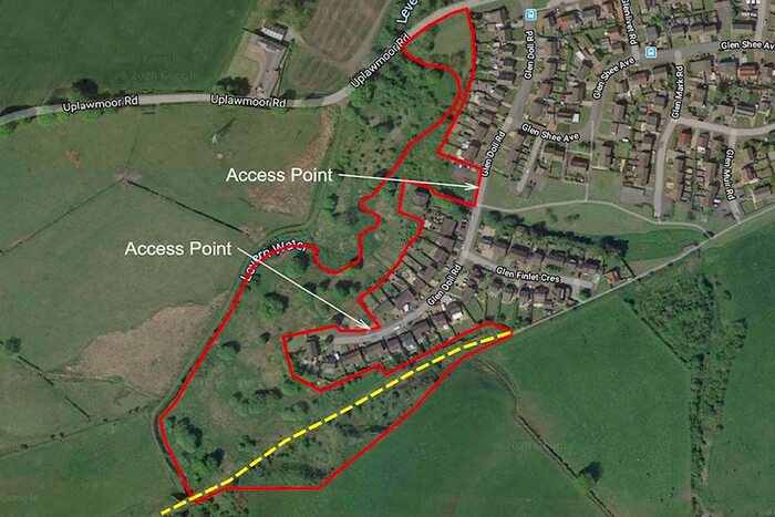 Land For Sale In Glen Doll Road, Neilston, Glasgow G78