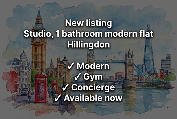 Studio To Rent In Uxbridge Road, Hayes, UB4