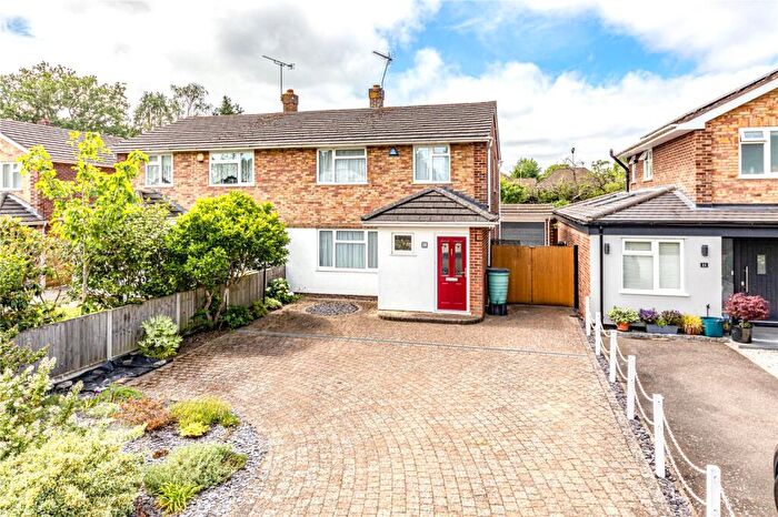 3 Bedroom Semi-Detached House For Sale In Basset Close, New Haw, Addlestone, Surrey, KT15