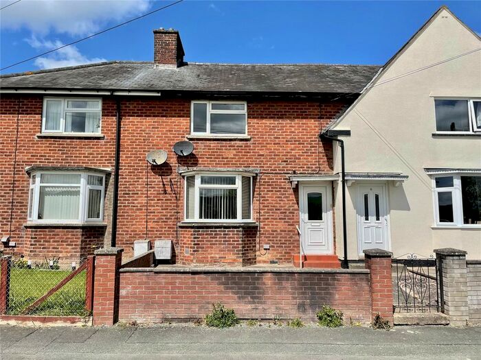 2 Bedroom Terraced House For Sale In Maes Hafren, Caersws, Powys, SY17