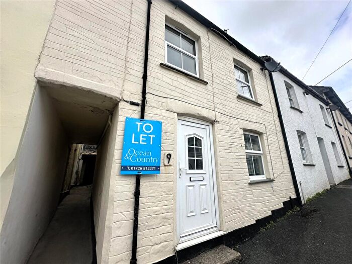 2 Bedroom Terraced House To Rent In Fore Street, Tywardreath, Par, Cornwall, PL24