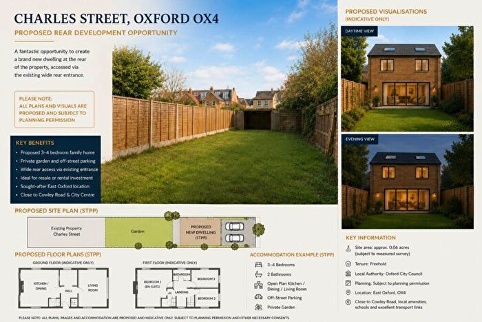 4 Bedroom Semi-Detached House For Sale In Charles Street, East Oxford, OX4