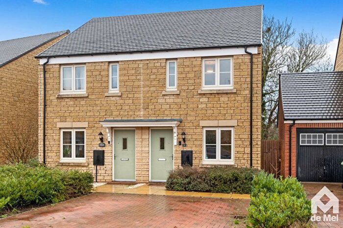 2 Bedroom Semi-Detached House For Sale In Castle Close, Gotherington, Gloucestershire, GL52