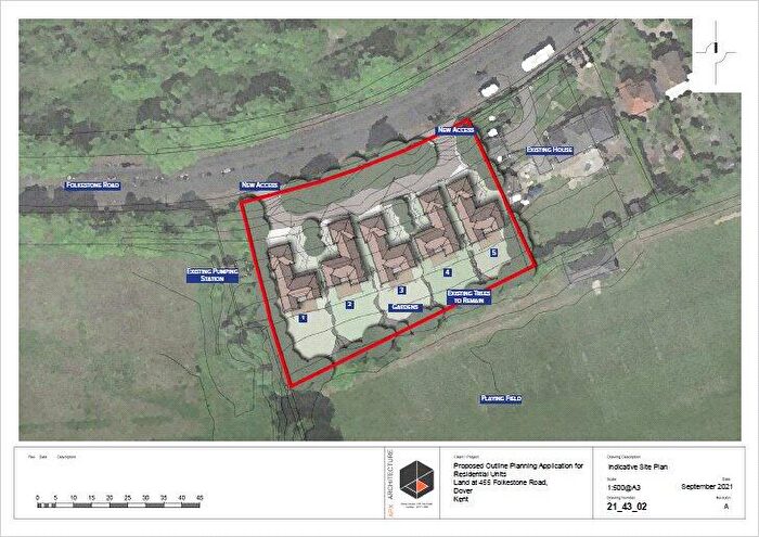 Land For Sale In Folkestone Road, Dover, Kent, CT17