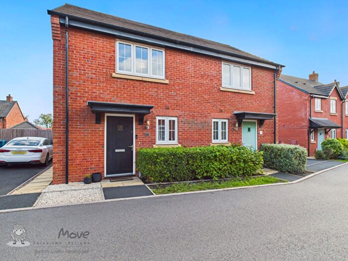 2 Bedroom Semi-Detached House For Sale In Lister Avenue, Streethay, Lichfield, Staffordshire, WS13