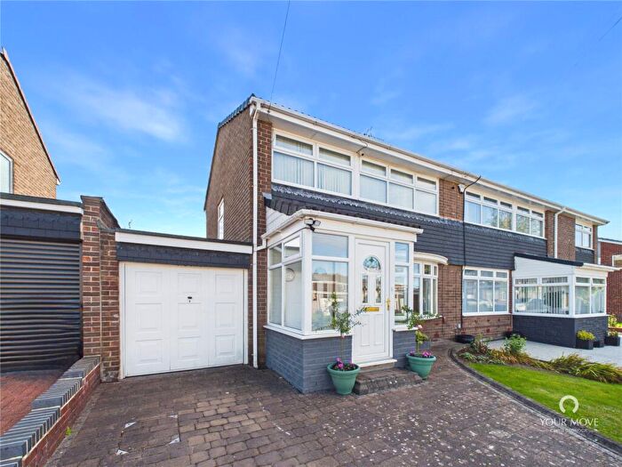 3 Bedroom Semi-Detached House For Sale In Dover Close, Newcastle Upon Tyne, Tyne And Wear, NE5