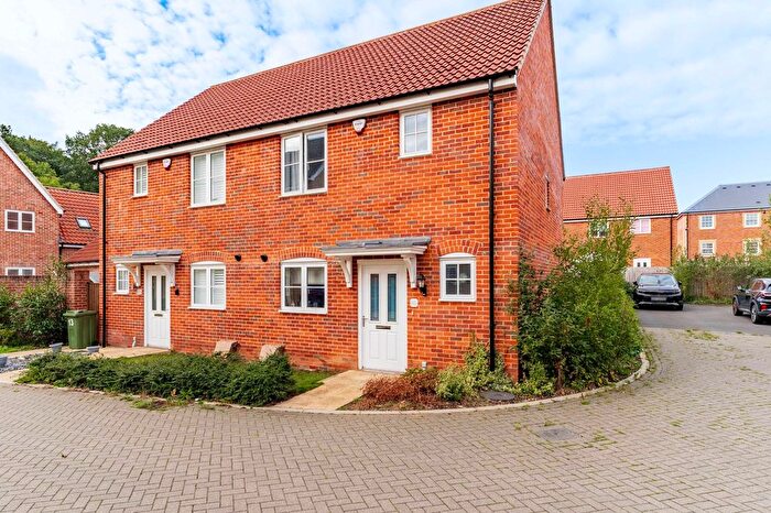 2 Bedroom Semi-detached House For Sale In Grouse Close, Sprowston, NR7
