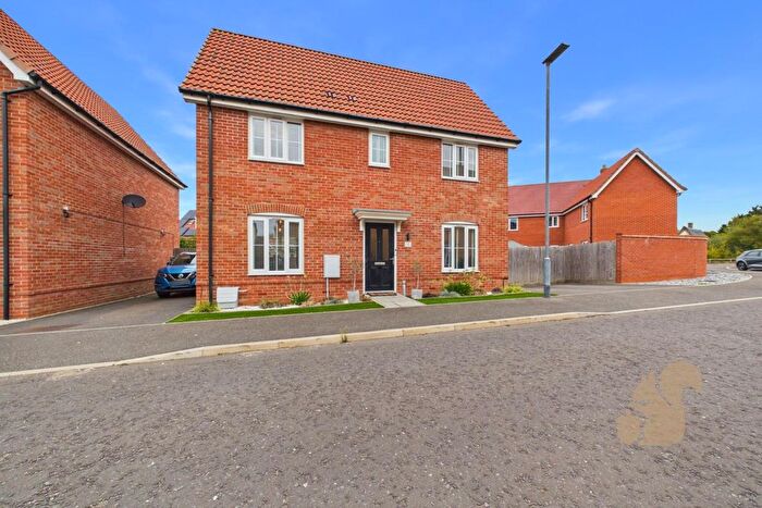 3 Bedroom Detached House For Sale In Keyes Close, Stowmarket, IP14