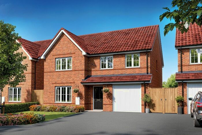 4 Bedroom Detached House For Sale In "The Wortham - Plot " At Bingham Gate, Burrows Drive, Bingham, Nottingham, NG13