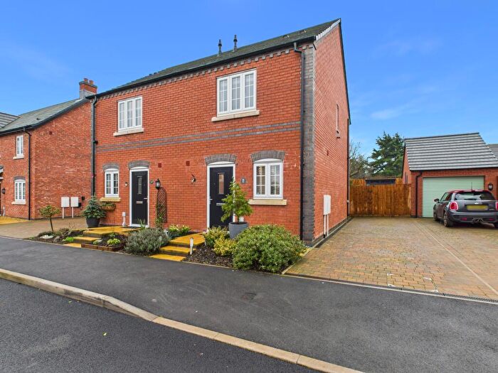 2 Bedroom Semi Detached House For Sale In Dawes Drive, Kirk Langley, Ashbourne, Derbyshire, DE6
