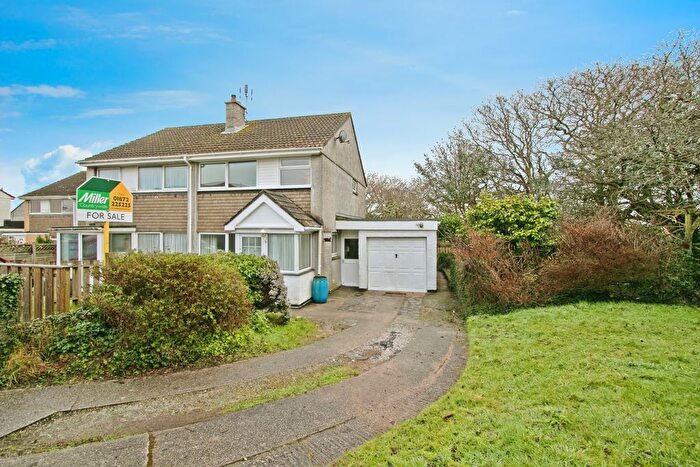 3 Bedroom Semi-Detached House For Sale In Polstain Road, Threemilestone, Truro, Cornwall, TR3