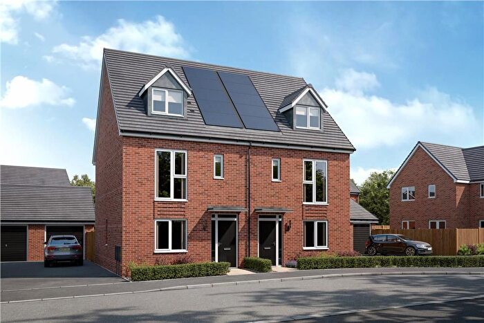 4 Bedroom Semi-Detached House For Sale In "Becket" At Chiswell Drive, Coalville, LE67