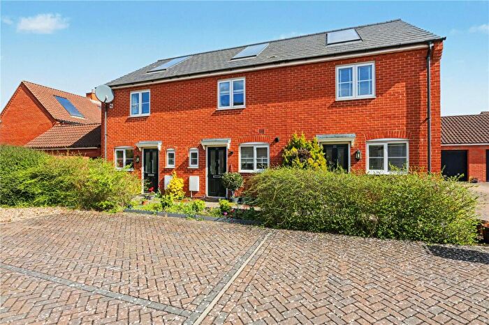 2 Bedroom Terraced House For Sale In Verbena Road, Cringleford, Norwich, Norfolk, NR4