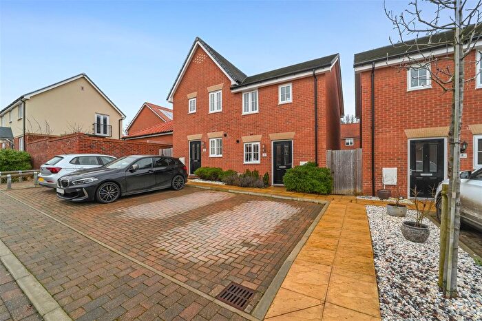 2 Bedroom Semi Detached House For Sale In Wardle Close, Brantham, CO11