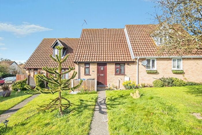 1 Bedroom Terraced House For Sale In Aylward Close, Hadleigh, Ipswich, IP7