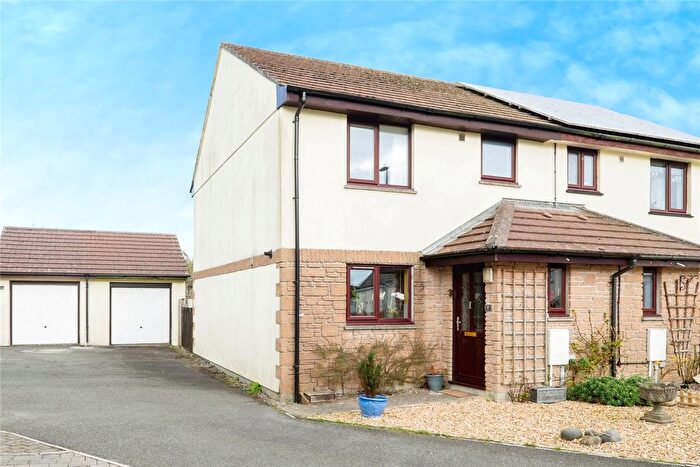 3 Bedroom Semi-Detached House For Sale In Manaton Close, Helston, Cornwall, TR13