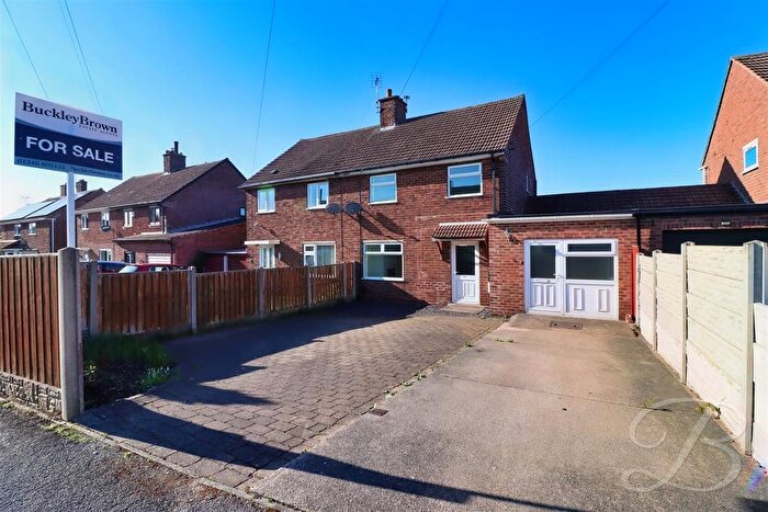 2 Bedroom Semi-Detached House For Sale In St. Lawrence Avenue, Bolsover, Chesterfield, S44