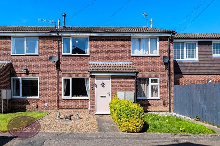 2 Bedroom Terraced House For Sale In Dickens Court, Newthorpe, Nottingham, NG16