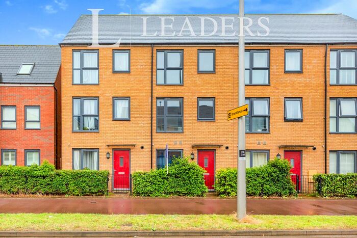 4 Bedroom Town House To Rent In Countess Way, Brooklands, Milton Keynes, MK10