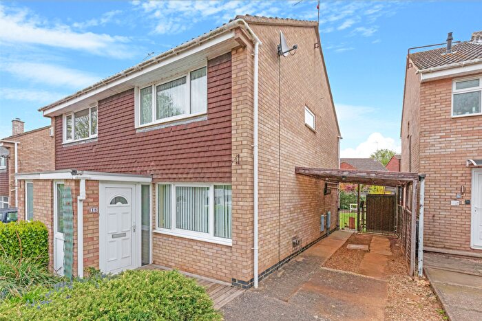 2 Bedroom Semi Detached House For Sale In Washington Court, Thrapston, North Northamptonshire, NN14