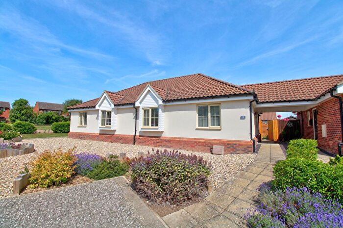 2 Bedroom Semi-Detached Bungalow For Sale In Burns Drive, Stowmarket, IP14