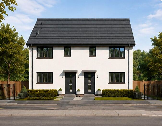 3 Bedroom Semi-Detached House For Sale In Kersie Road, Throsk, FK7