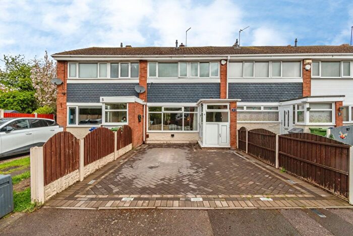 3 Bedroom Terraced House For Sale In Charlemonte Close, Hednesford, Cannock, Staffordshire, WS12