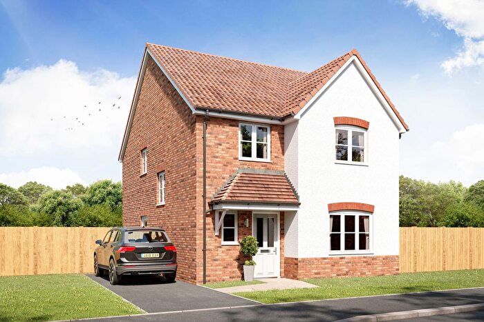 4 Bedroom Detached House For Sale In "The Chiddingstone" At Exeter Road, South Molton, EX36