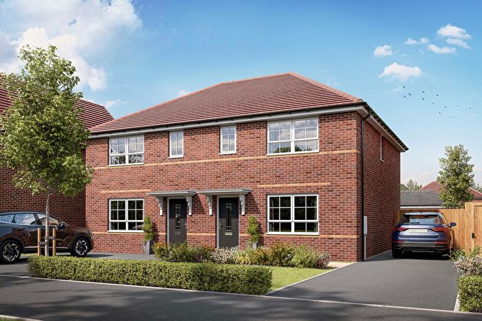 3 Bedroom Semi-detached House For Sale In "Mewstone" At Doctor Hanna Way, Apley, Telford, TF1