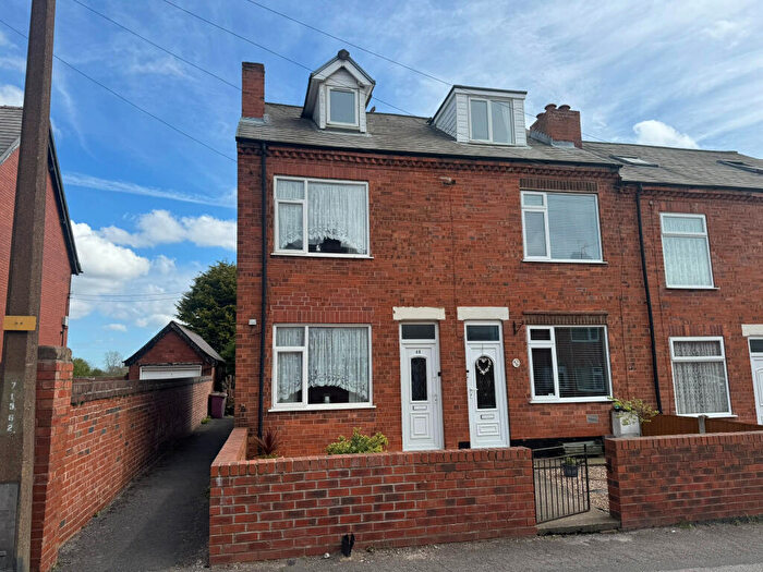 2 Bedroom End Of Terrace House For Sale In Langwith Road, Shirebrook, Mansfield, Nottinghamshire, NG20