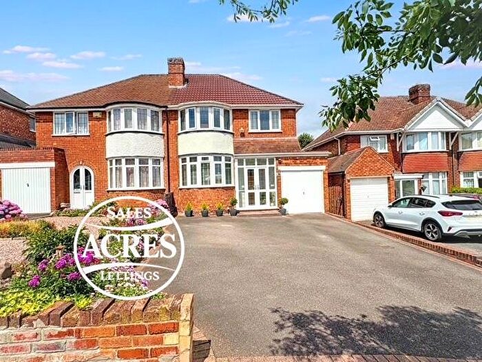 3 Bedroom Semi Detached House For Sale In Rowan Road, Sutton Coldfield, B72