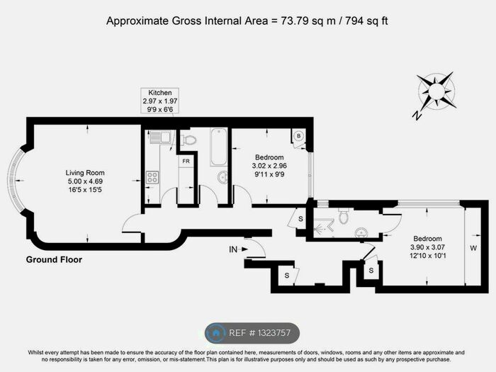 2 Bedroom Flat To Rent In Gloucester Terrace, London, W2