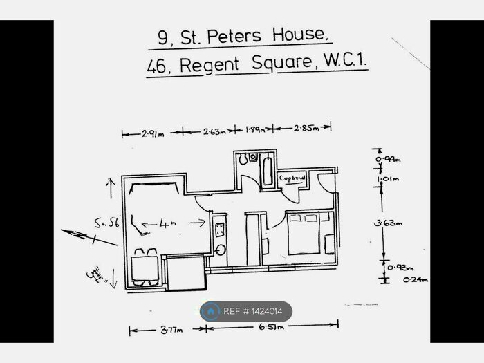 1 Bedroom Flat To Rent In St. Peters House, London, WC1H