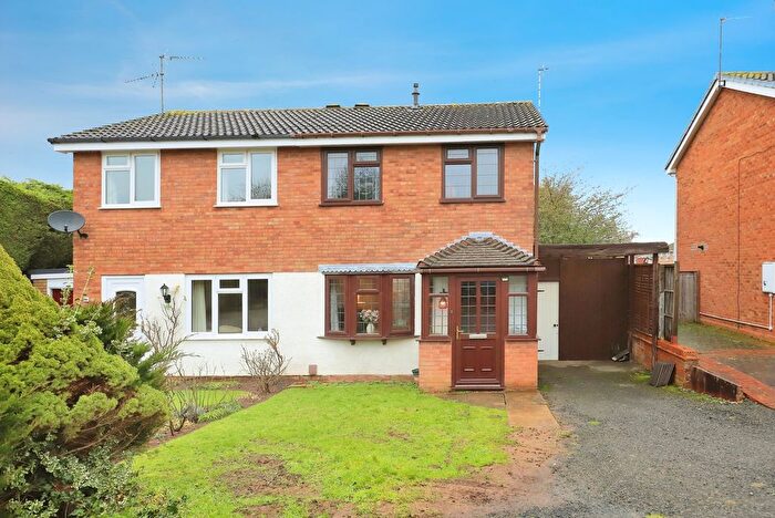 2 Bedroom Semi-Detached House For Sale In Naseby Road, Perton Wolverhampton, Staffordshire, WV6