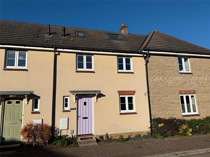 4 Bedroom Terraced House For Sale In Ellworthy Court, Frome, Somerset, BA11