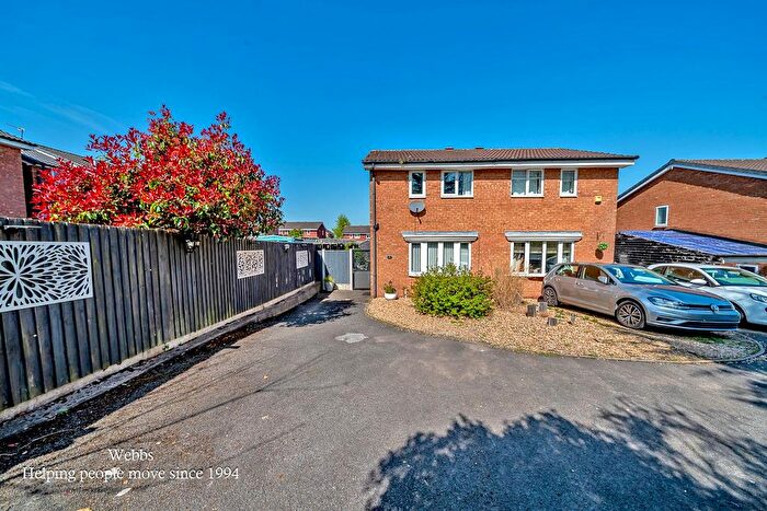2 Bedroom Semi-Detached House For Sale In Elder Close, Heath Hayes, Cannock, WS11