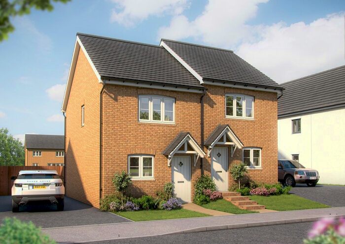 2 Bedroom Terraced House For Sale In "The Hawthorn" At Peacock Drive, Sawtry, Huntingdon, PE28